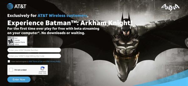 AT&T is white-labeling Google Stadia to give you free Batman game streaming1